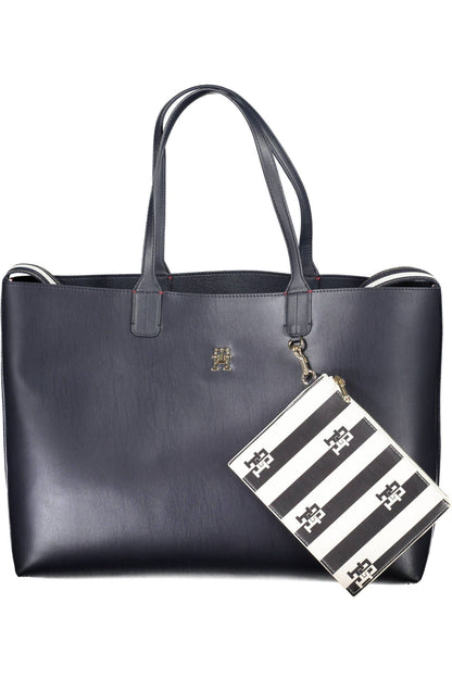 Tommy Hilfiger Blau Polyethylen Frauen Handtasche