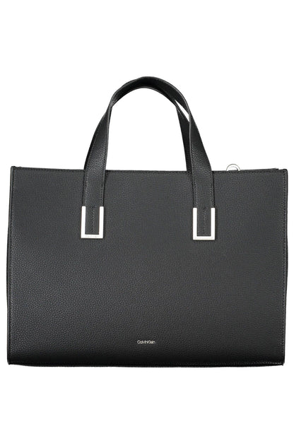 Calvin Klein Schwarz Polyester Frauen Handtasche