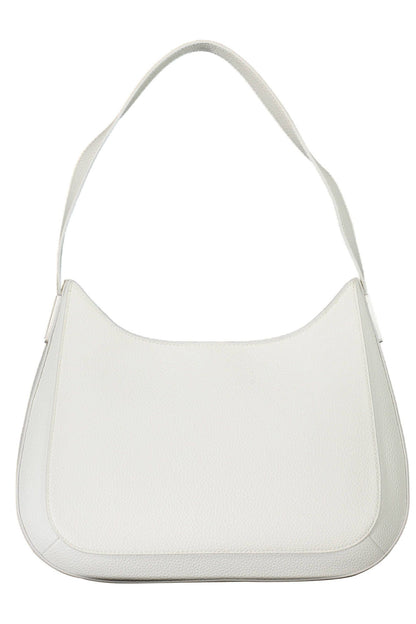 Calvin Klein Weiße Polyester Frauen Handtasche