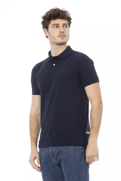 Baldinini Trend Blau Baumwolle Männer Polo