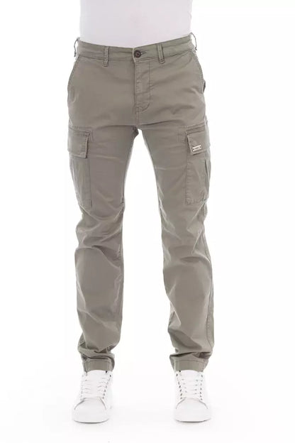 Baldinini Trend Beige Baumwolle Männer Cargo Hose