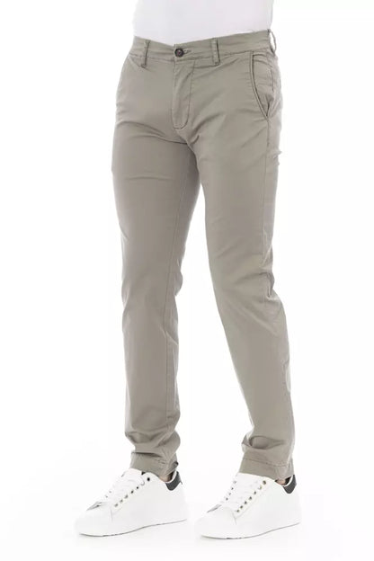 Baldinini Trend Beige Baumwolle Männer Chino Hose