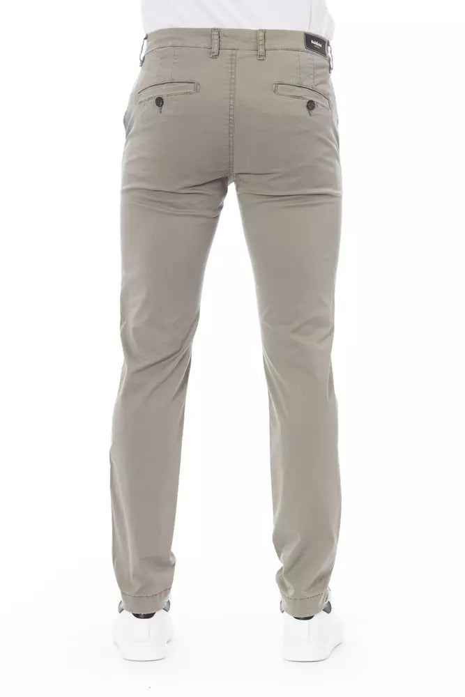 Baldinini Trend Beige Baumwolle Männer Chino Hose