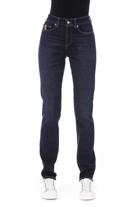 Baldinini Trend Blaue Baumwolle Frauen Jeans