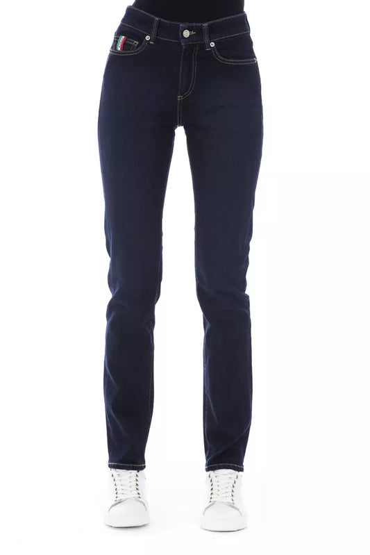 Baldinini Trend Blaue Baumwolle Frauen Jeans