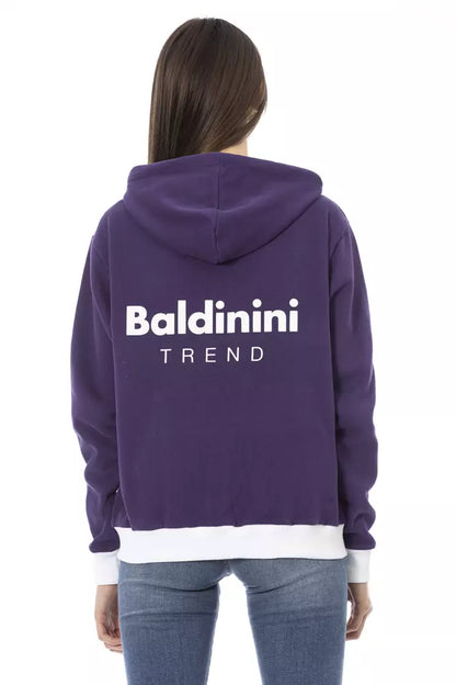 Baldinini Trend Lila Baumwolle Frauen Pullover