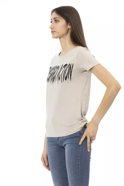 Trussardi Action Beige Baumwolle Damen Top