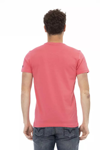 Trussardi Action Multicolor Baumwolle Männer T-Shirt