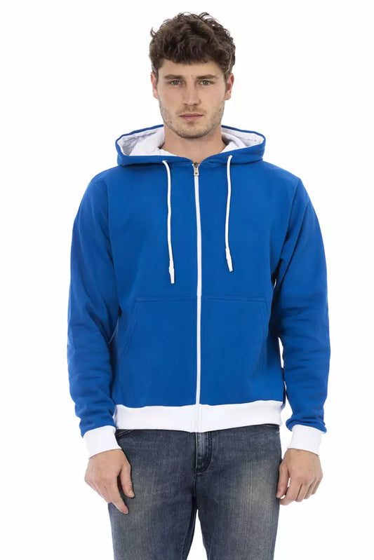 Baldinini Trend Blauer Pullover aus Wolle für Männer