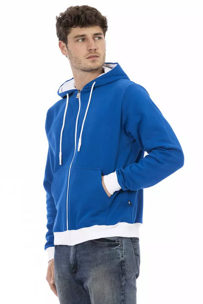 Baldinini Trend Blauer Pullover aus Wolle für Männer