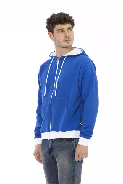 Baldinini Trend Blauer Pullover aus Wolle für Männer