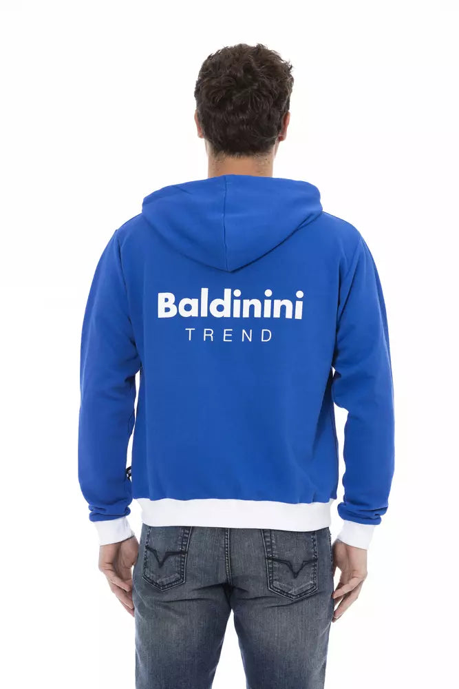 Baldinini Trend Blauer Pullover aus Wolle für Männer