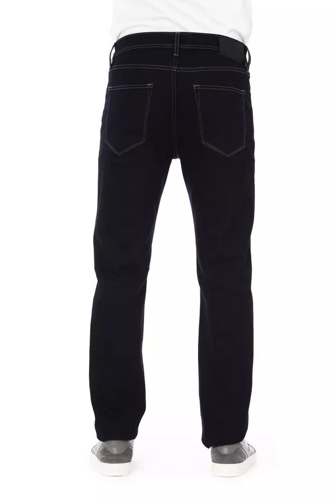 Baldinini Trend Blaue Baumwolle Männer Jeans