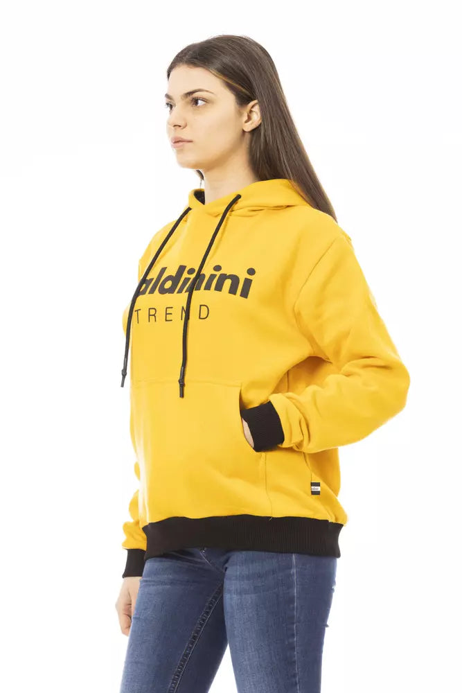 Baldinini Trend "Gelber Baumwollpullover für Frauen"