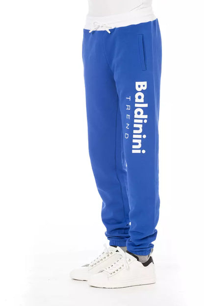 Baldinini Trend Blaue Baumwolle Männer Hosen