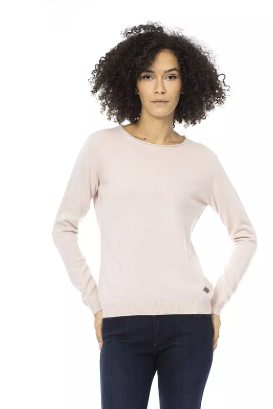 Baldinini Trend Rosa Pullover aus Wolle für Frauen