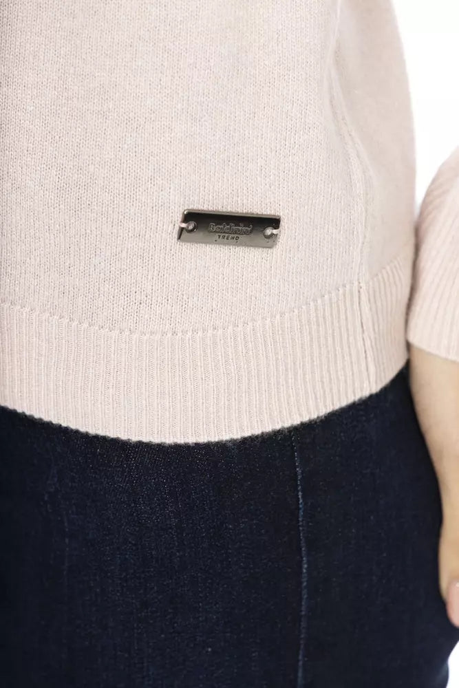 Baldinini Trend Rosa Pullover aus Wolle für Frauen