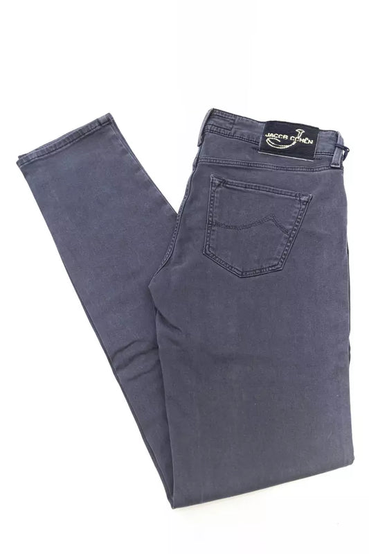 Jacob Cohen Blaue Cotton-Like Damenjeans