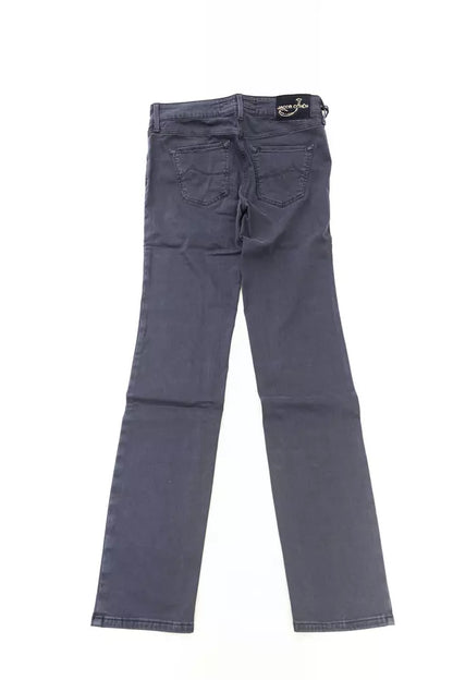 Jacob Cohen Blaue Cotton-Like Damenjeans