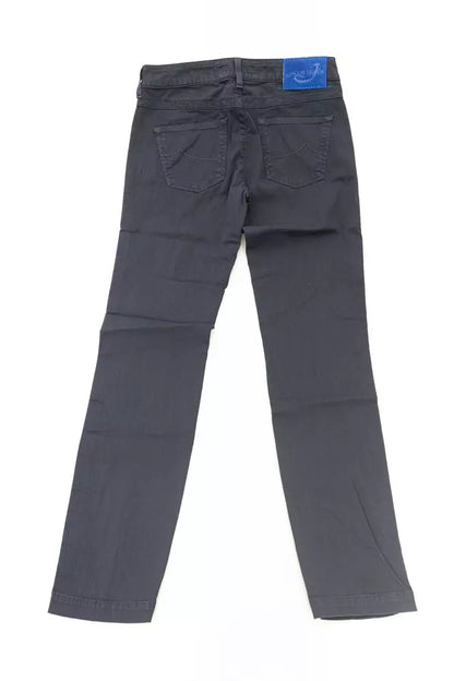 Jacob Cohen Schicke Slim-Fit Pony Skin Label Jeans