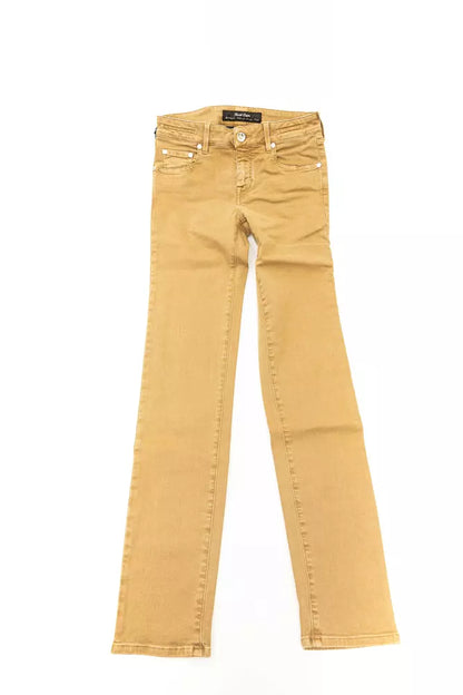 Jacob Cohen Beige Baumwolle Damenjeans