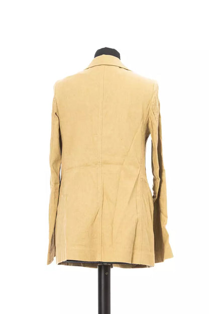 Jacob Cohen Beige Baumwolle Frauen Blazer