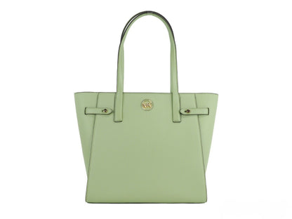 Michael Kors Carmen Large Light Sage Saffiano Leder North South Tote Handtasche