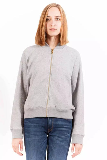 Gant Grauer Baumwollpullover für Frauen