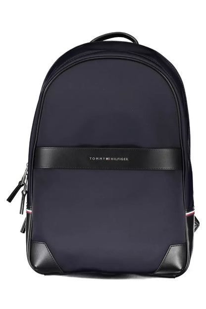 Tommy Hilfiger Blauer Polyethylen-Rucksack für Männer