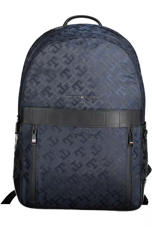 Tommy Hilfiger Blauer Polyester-Rucksack für Männer