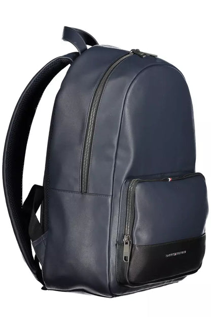 Tommy Hilfiger Blauer Polyethylen-Rucksack für Männer