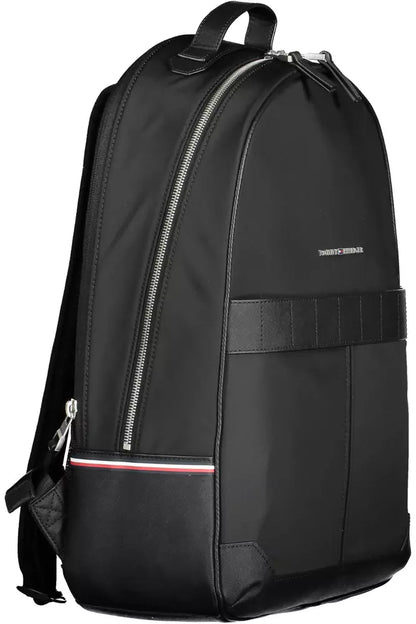 Tommy Hilfiger Schwarzer Polyester-Rucksack für Männer