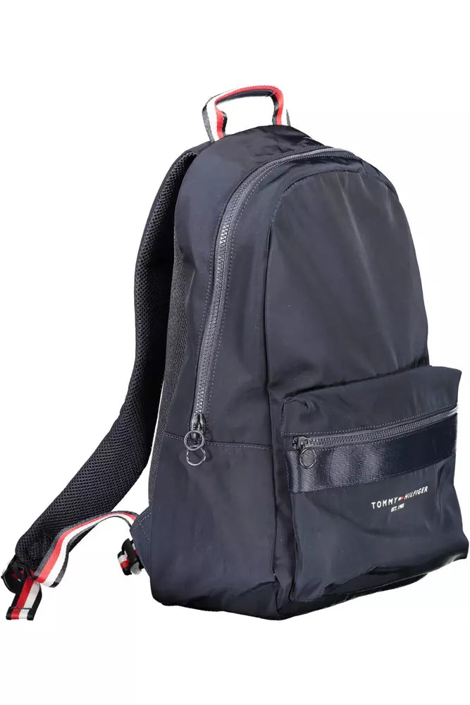 Tommy Hilfiger Blauer Polyester-Rucksack für Männer