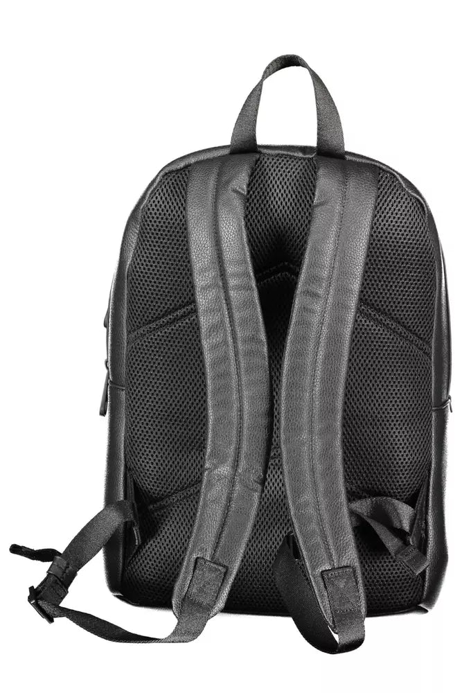 Calvin Klein Schwarzer Polyethylen-Rucksack für Männer