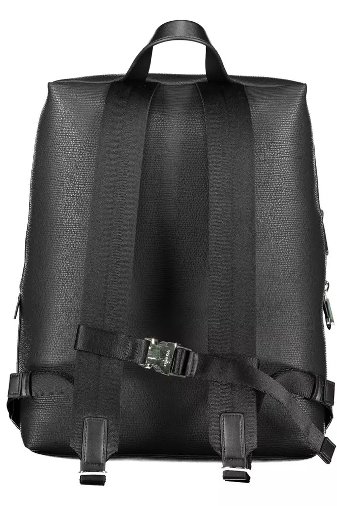 Calvin Klein Schwarzer Polyester-Rucksack für Männer