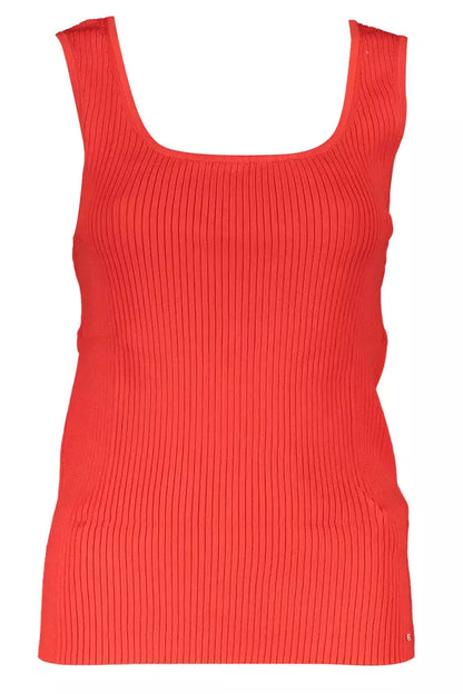 Tommy Hilfiger Rotes Modal Damen Top