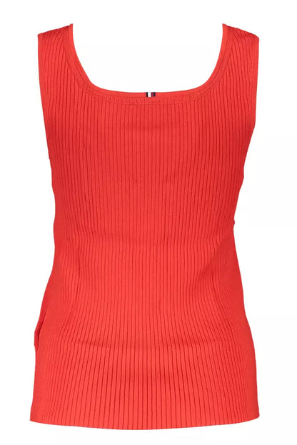 Tommy Hilfiger Rotes Modal Damen Top