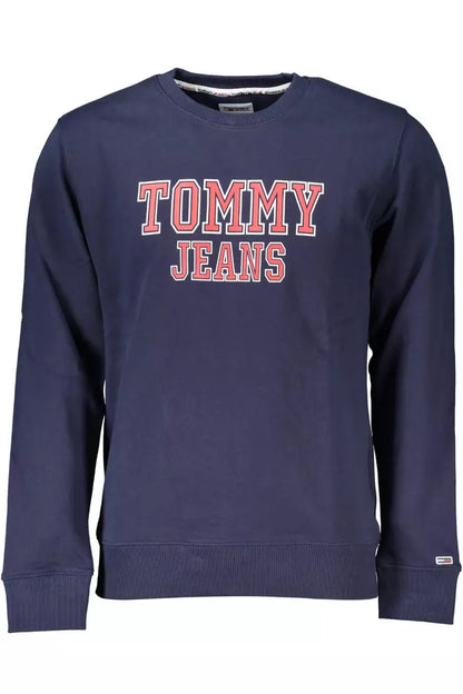 Tommy Hilfiger Blauer Baumwollpullover für Männer