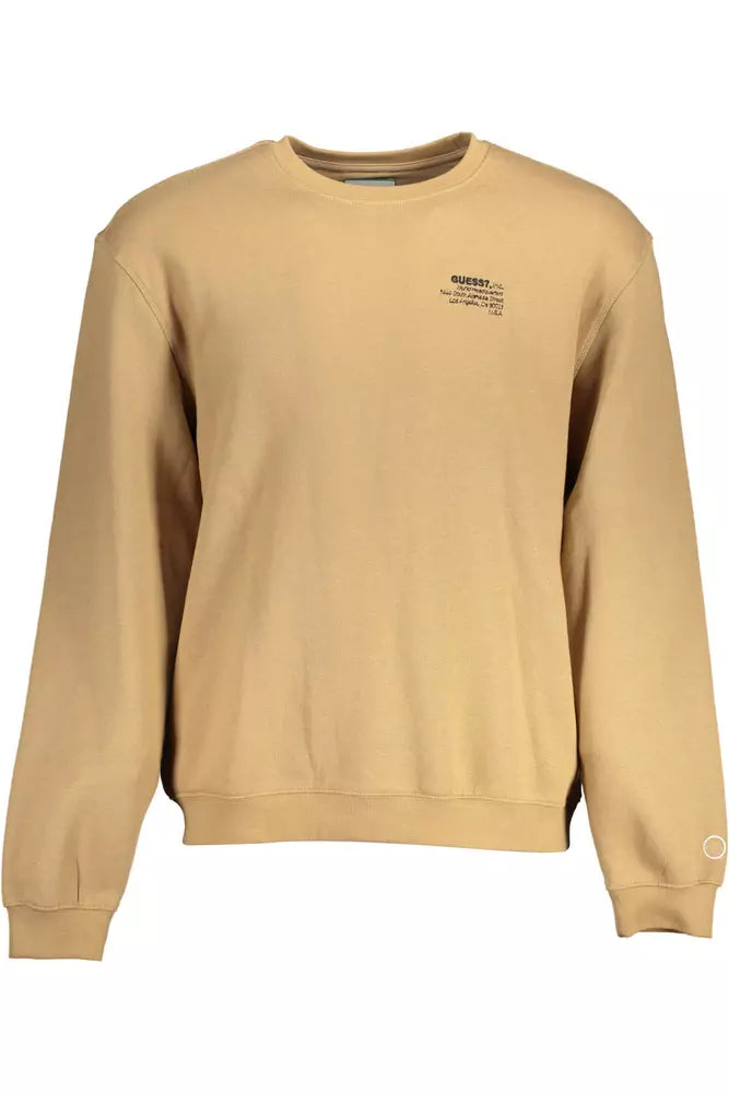 Guess Jeans Beige Baumwolle Herren Pullover