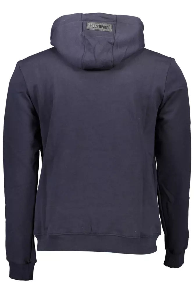 Plein Sport Blauer Baumwollpullover für Männer