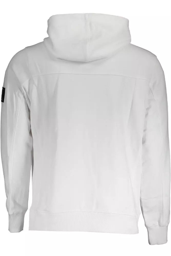 Calvin Klein Weißes Baumwoll-Sweatshirt für Männer