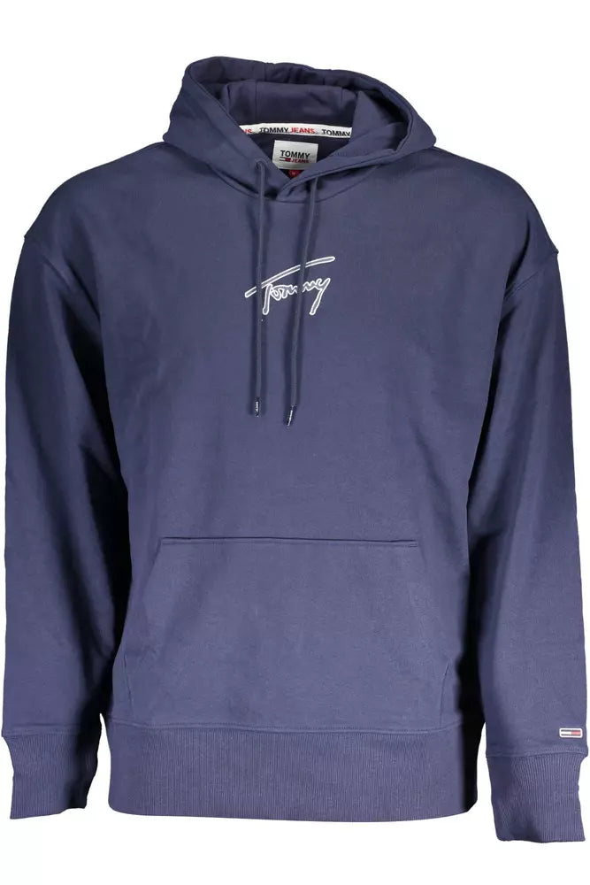 Tommy Hilfiger Blauer Baumwollpullover für Männer