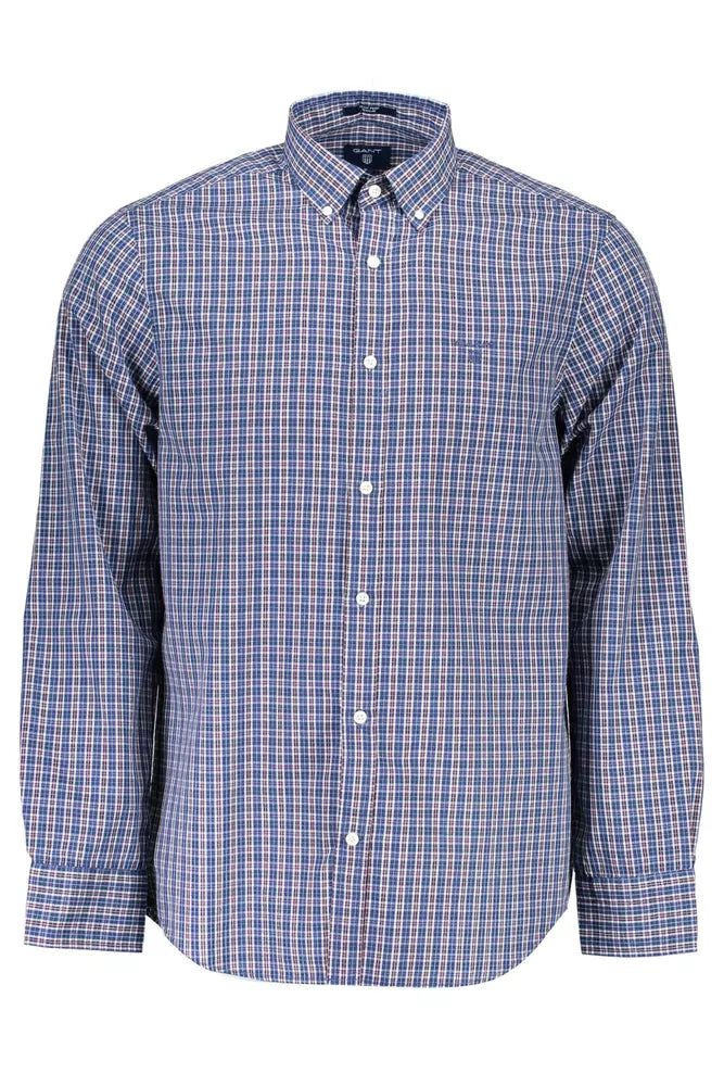 Gant Lila Baumwolle Männer Shirt