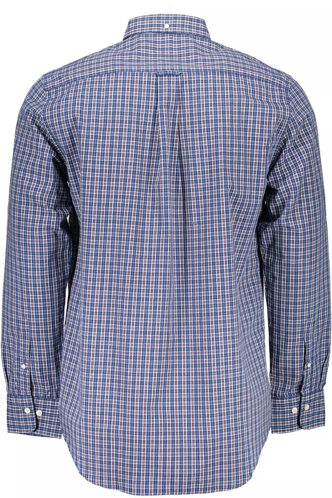 Gant Lila Baumwolle Männer Shirt