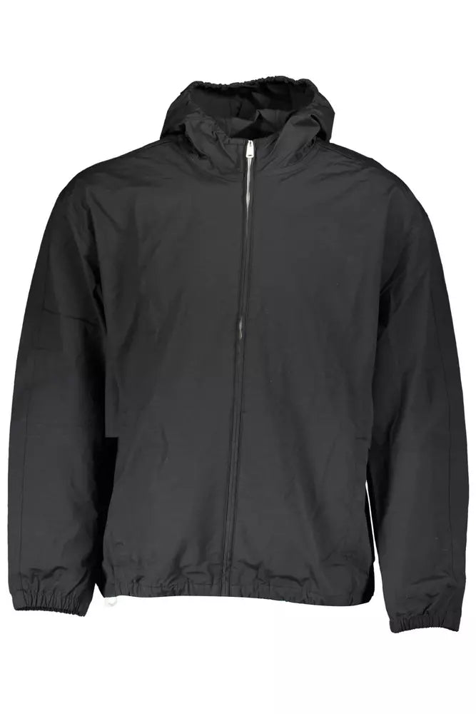 Calvin Klein Schwarz Baumwolle Männer Jacke