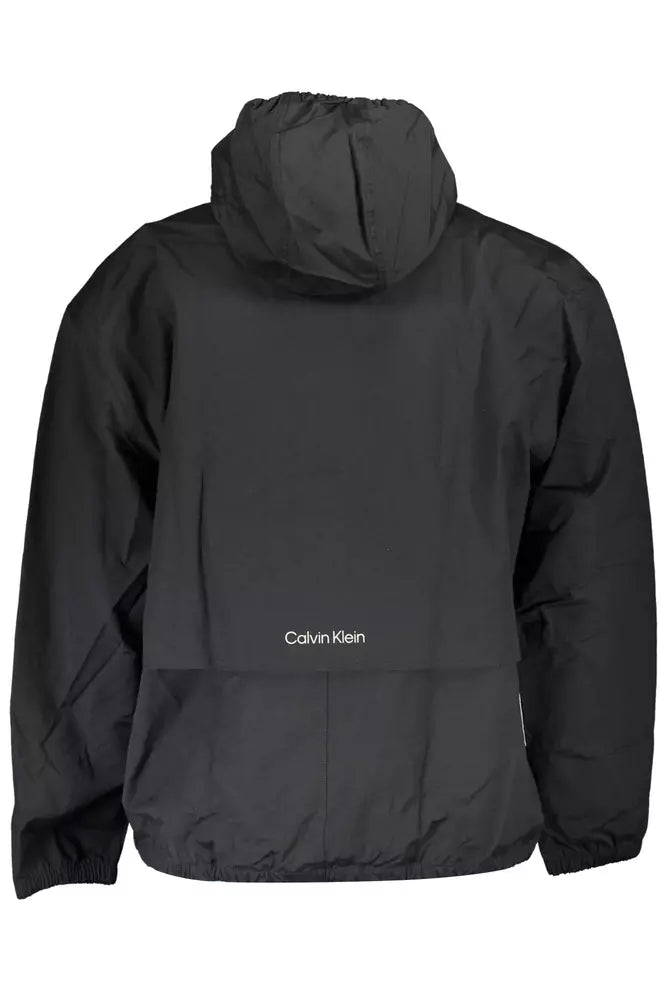 Calvin Klein Schwarz Baumwolle Männer Jacke