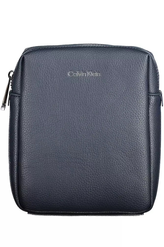 Calvin Klein Blaue Polyester Männer Umhängetasche