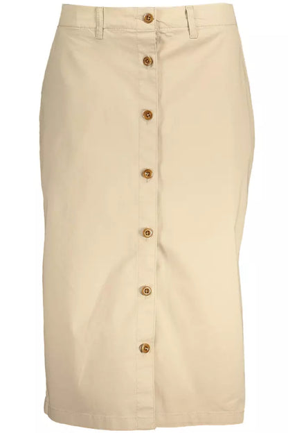 Gant Beige Baumwolle Frauen Rock