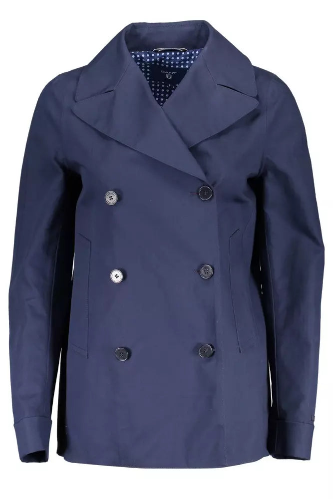 Gant Blaue Baumwolle Frauen Jacke