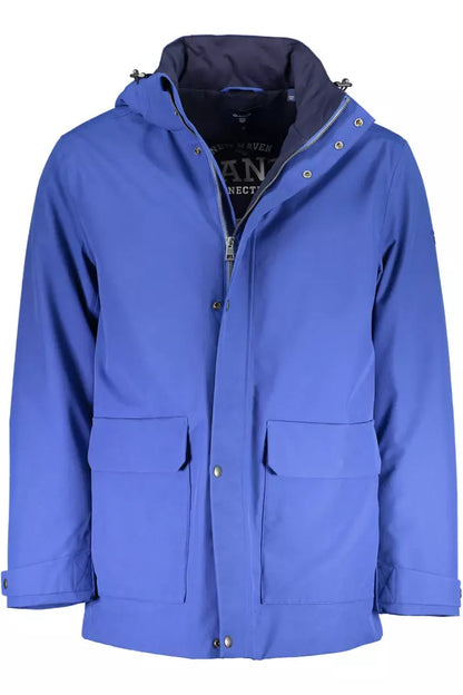 Gant Blaue Baumwolle Männer Jacke